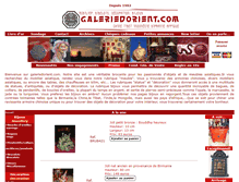 Tablet Screenshot of galeriedorient.com